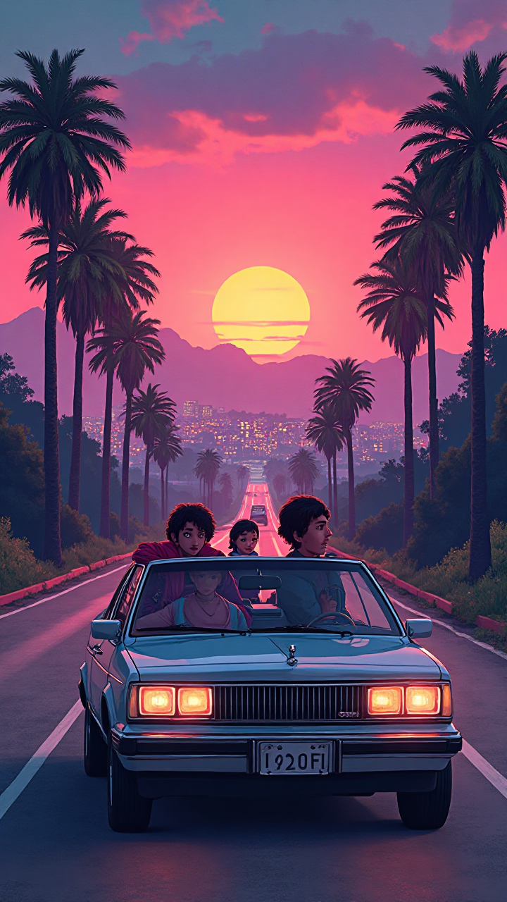 Retro Family Adventure