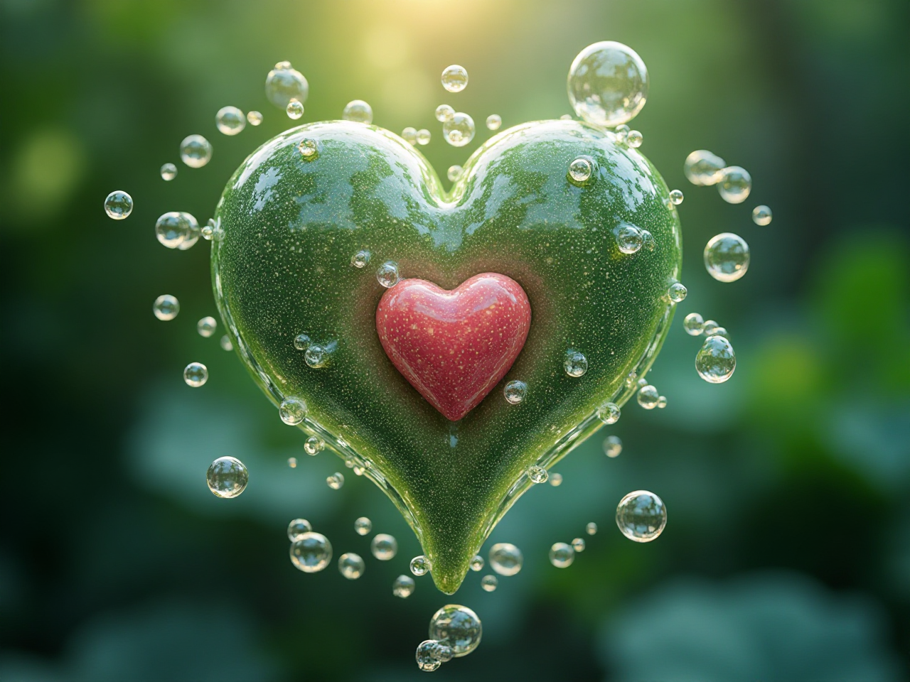 Heart Geometry Art