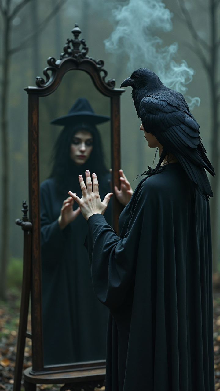 Witch and Raven