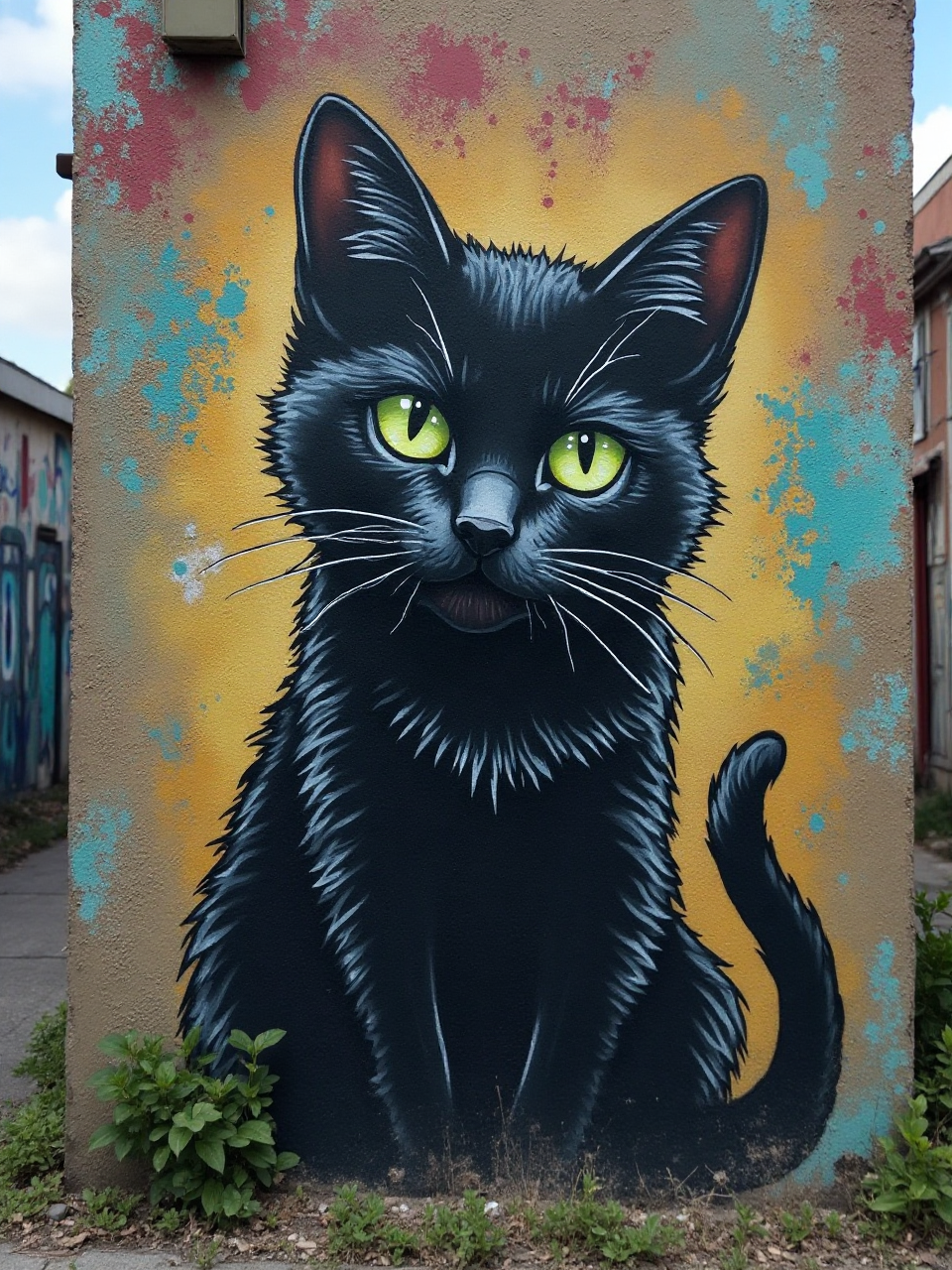 Graffiti Cat