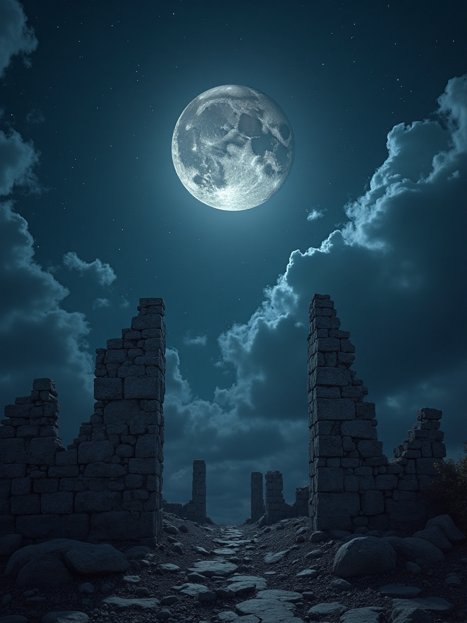 Moonlit Sky