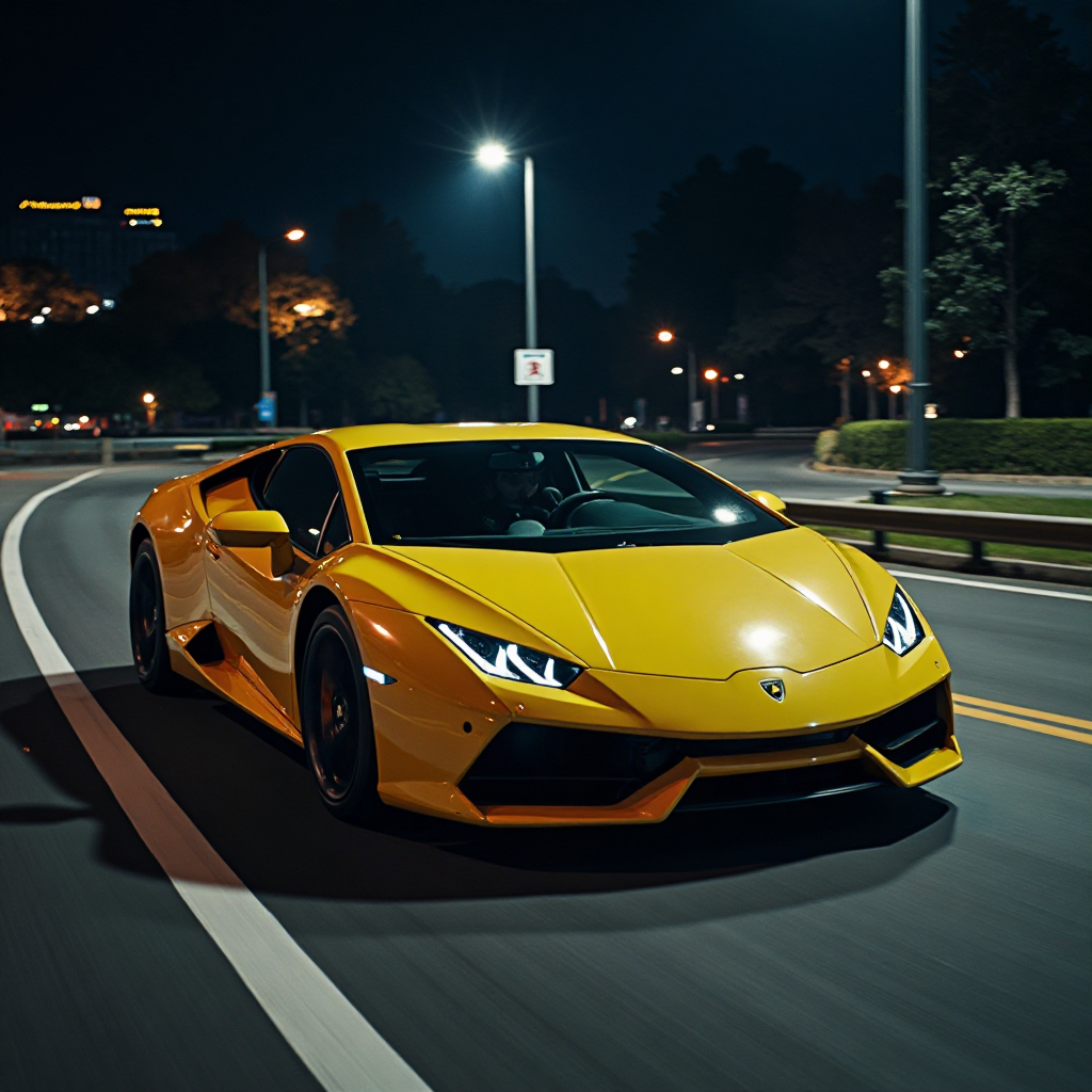 Lamborghini Night Drive