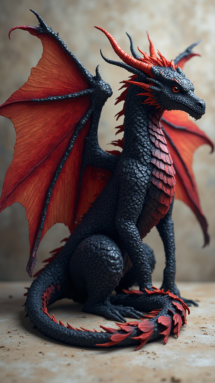 Crimson Winged Dragon