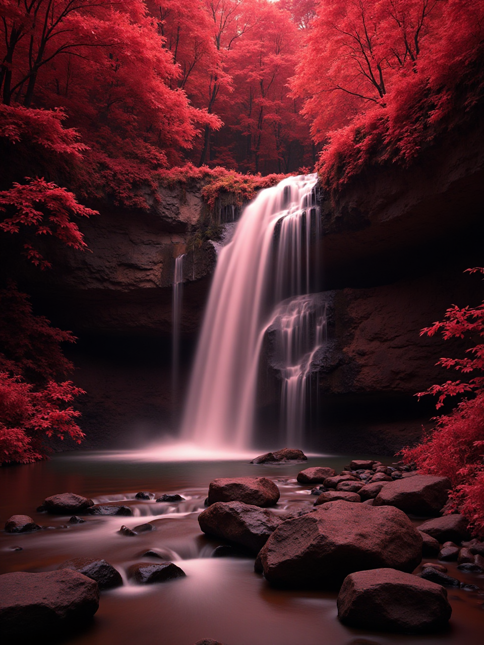 Infrared Waterfall Gift