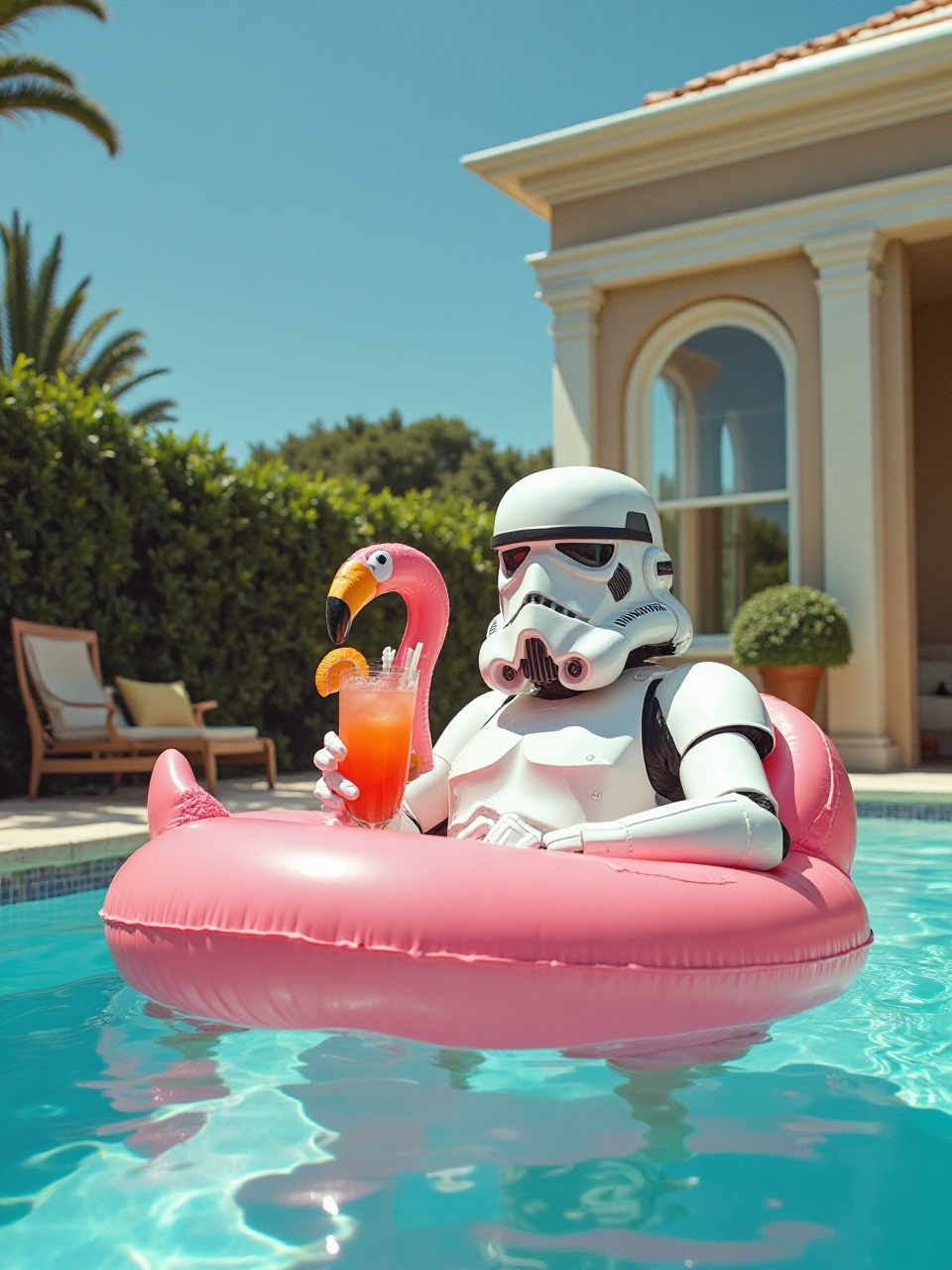 Tropical Poolside Adventure