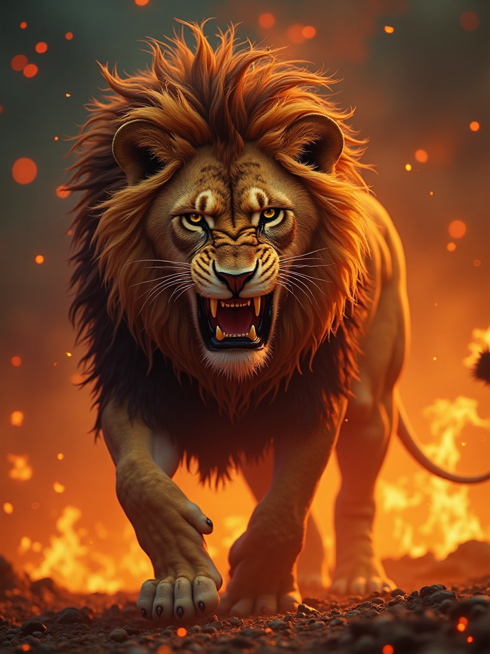 Furious Lion