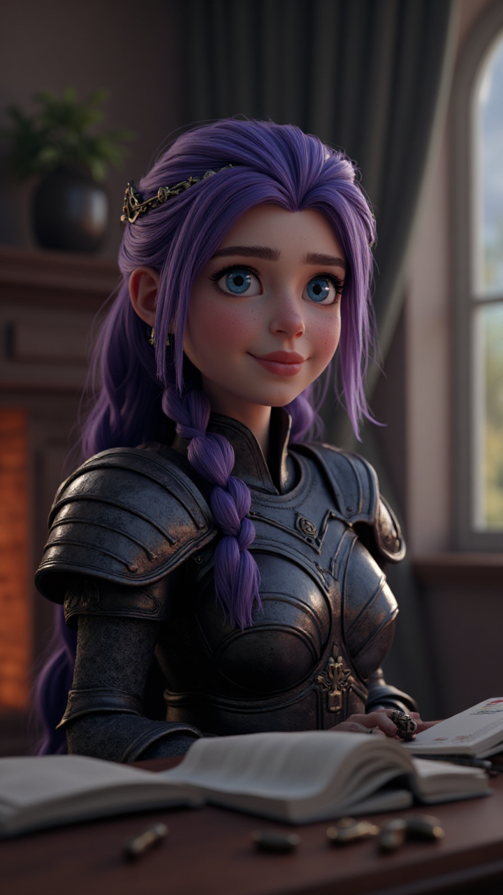 Viking Princess Animation