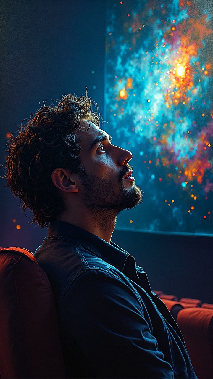 Vibrant Movie Scene