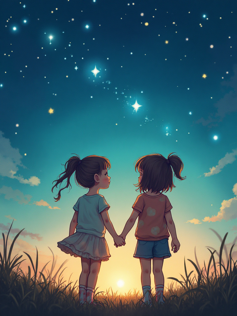 Starry Night Girls