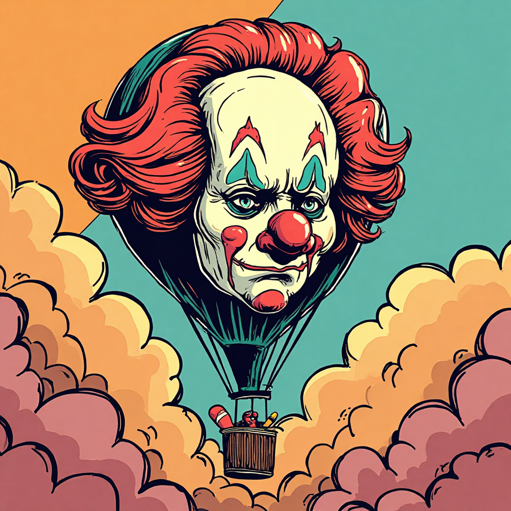 Sad Clown Balloon