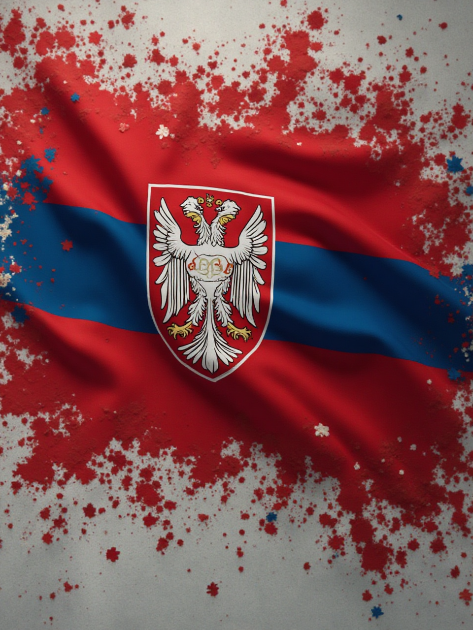 Serbian Flag Design