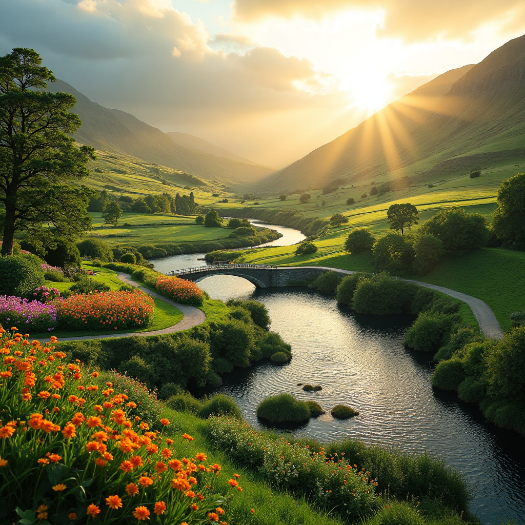 Ireland's Dreamy Landscape