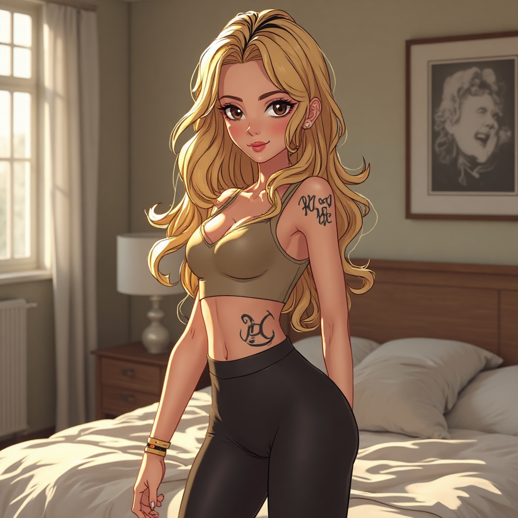 Elegant Anime Muse