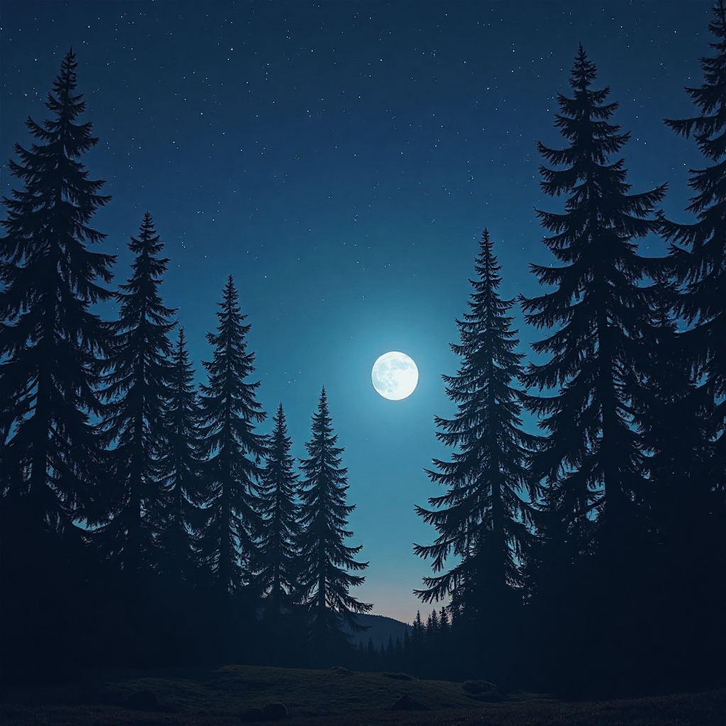 Sky and Trees