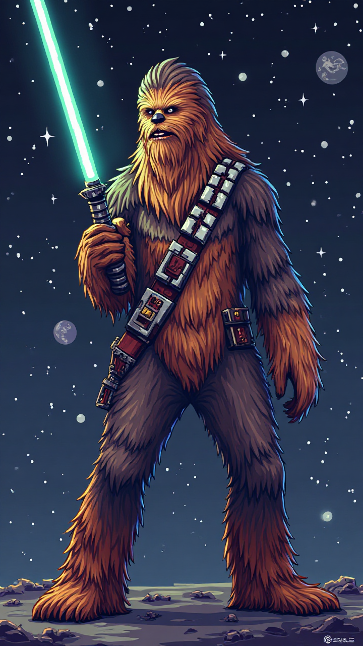 Chewbacca Art
