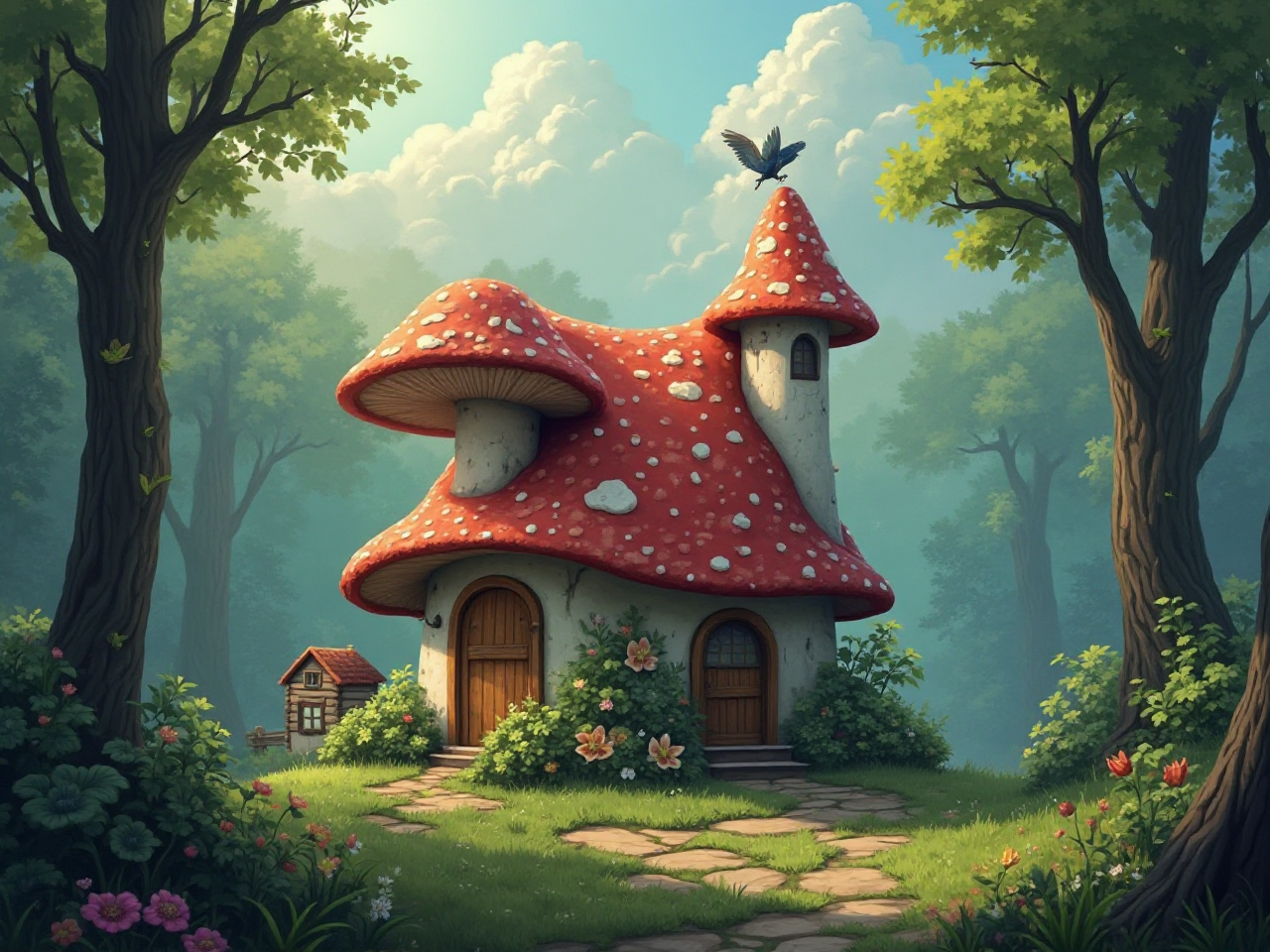 Mushroom House