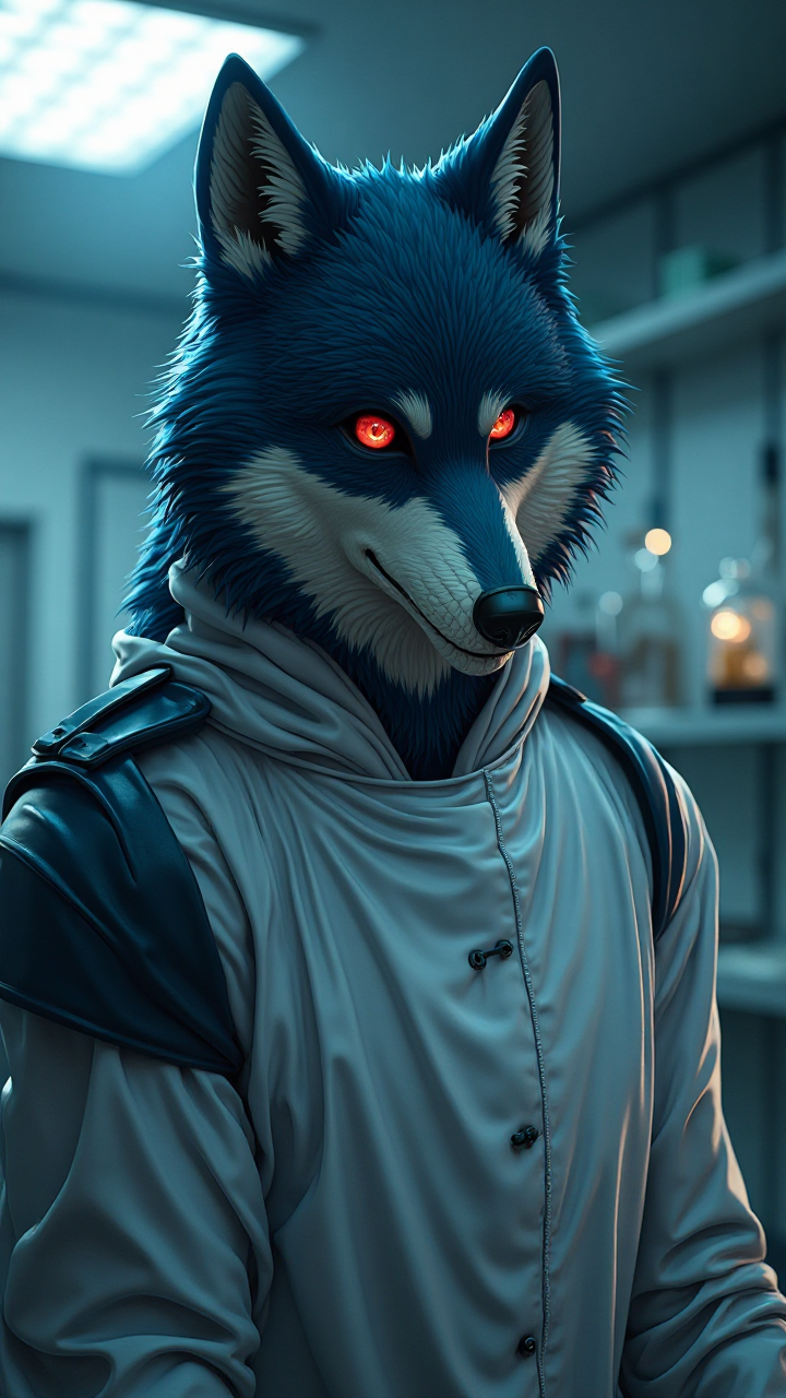 Vampiric Wolf Art