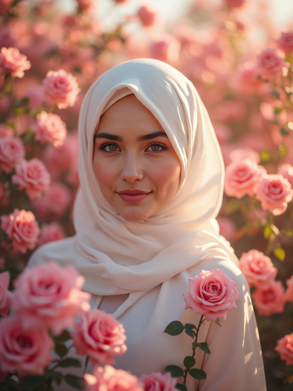 Radiant Rose Girl