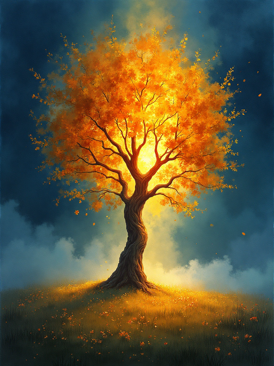Golden Fruit Tree