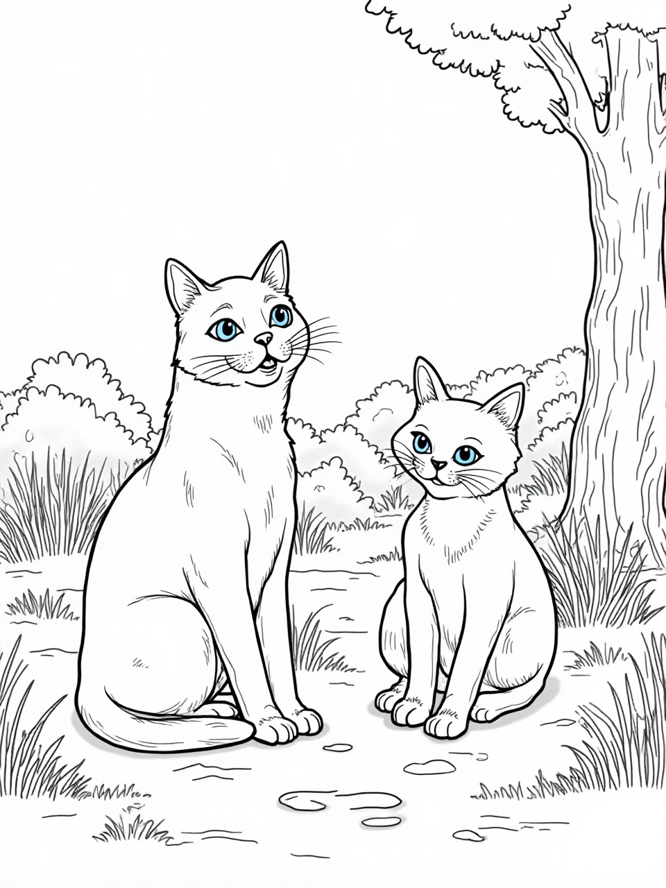 Coloring Cats