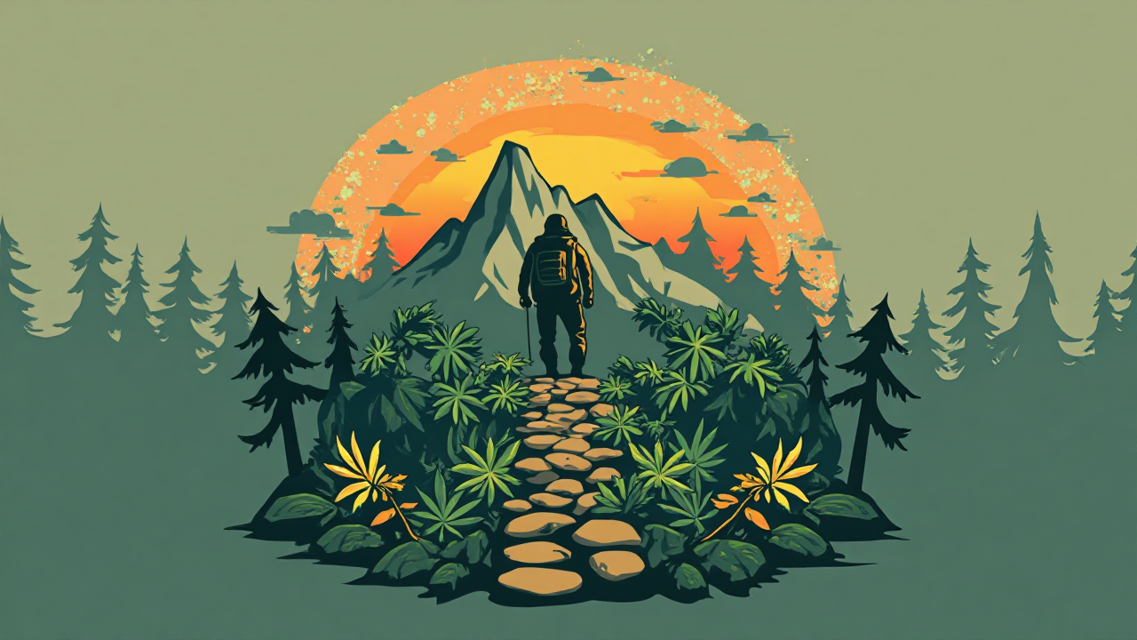 Cannabis Hiking