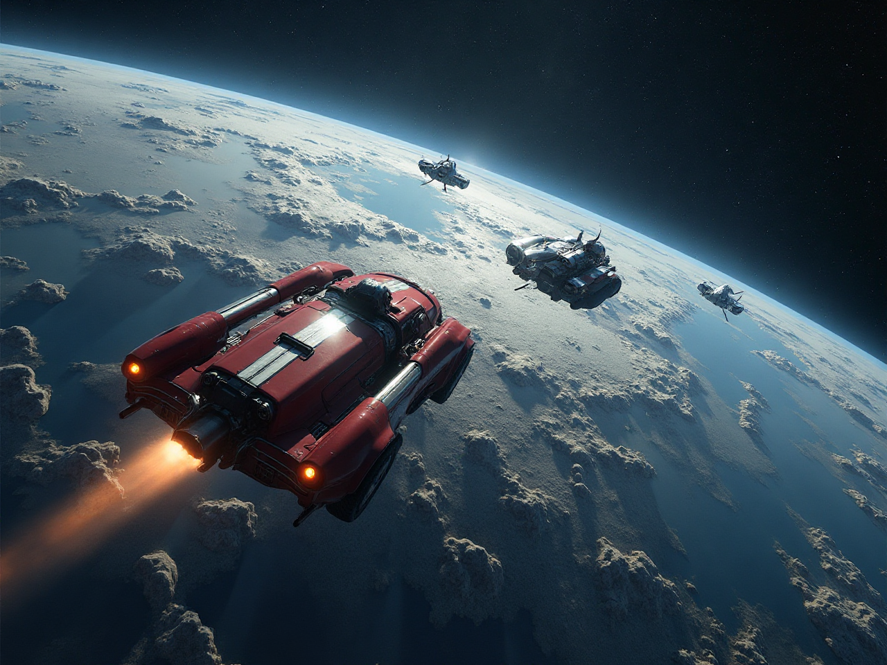 Vehicles in Space