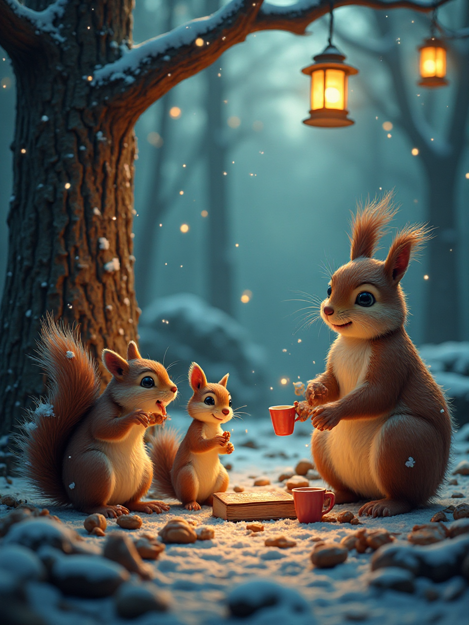 Squirrel Playtime