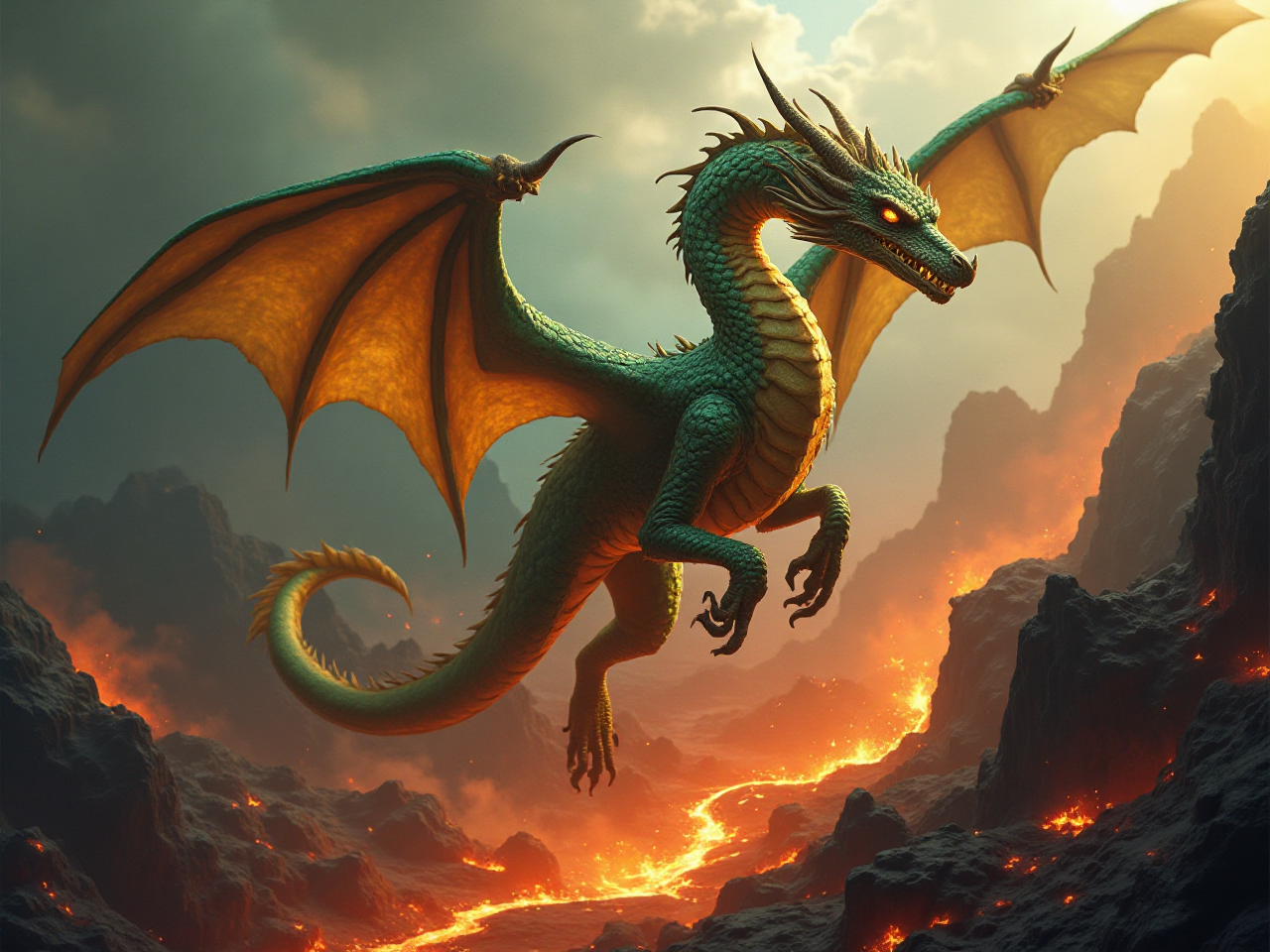 Legendary Fire Dragon