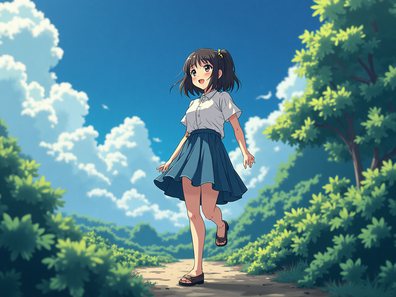 Girl in Anime