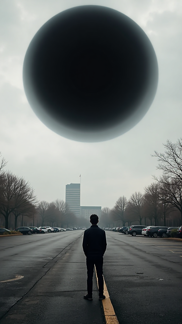 Black Circle Sky