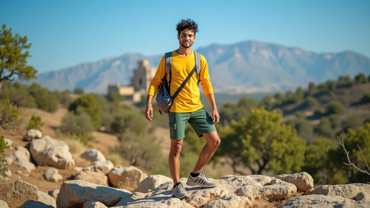 Adventurous Young Man