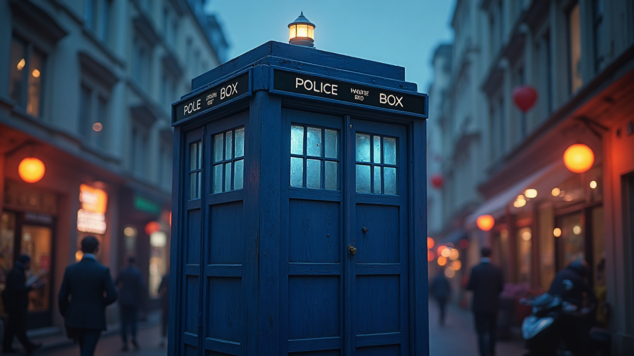 TARDIS Vintage Box
