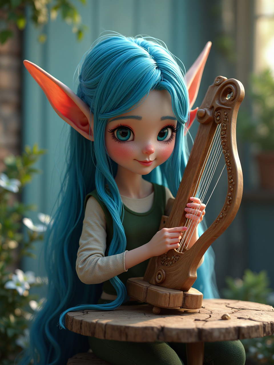 Elf at Brunch