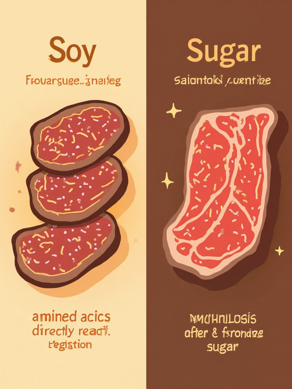 Soy Sauce vs Sugar