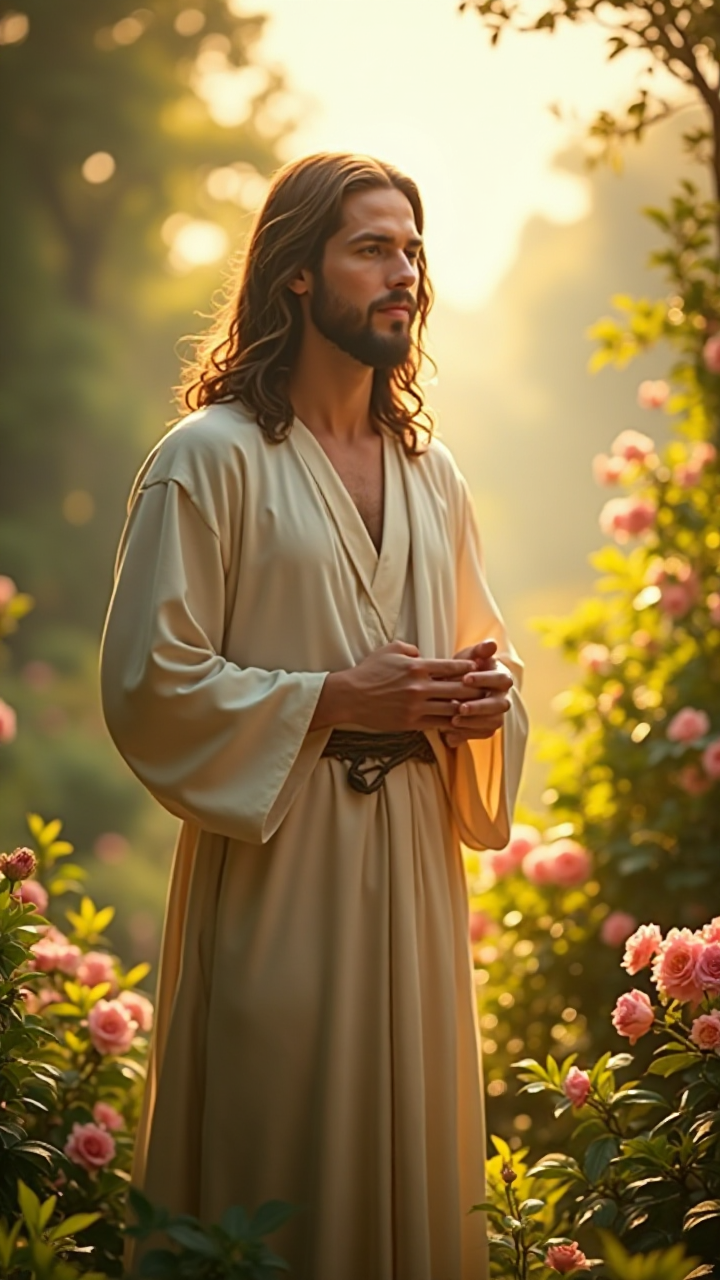 Jesus in Garden
