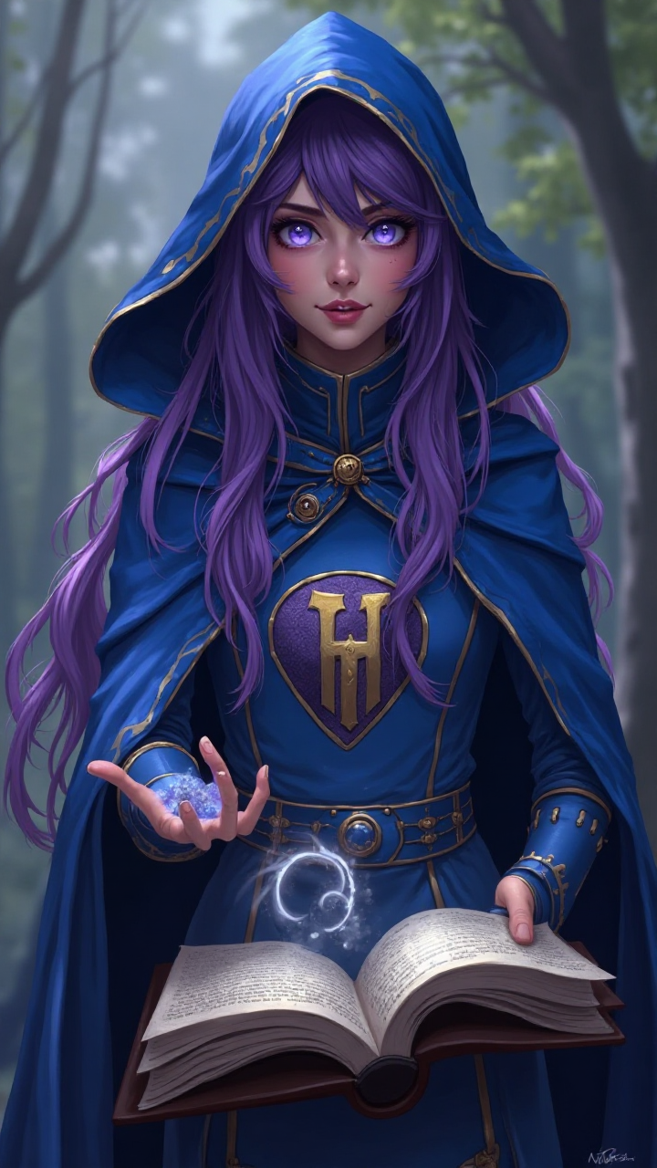 Purple Haired Wizard
