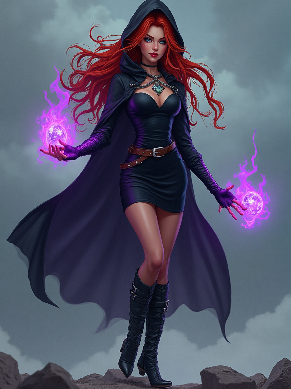 Violet Power Witch