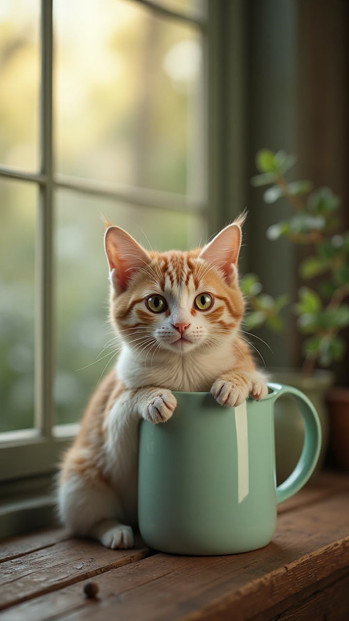 Fluffy Kitten