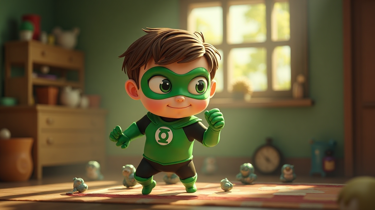 Chibi Green Lantern