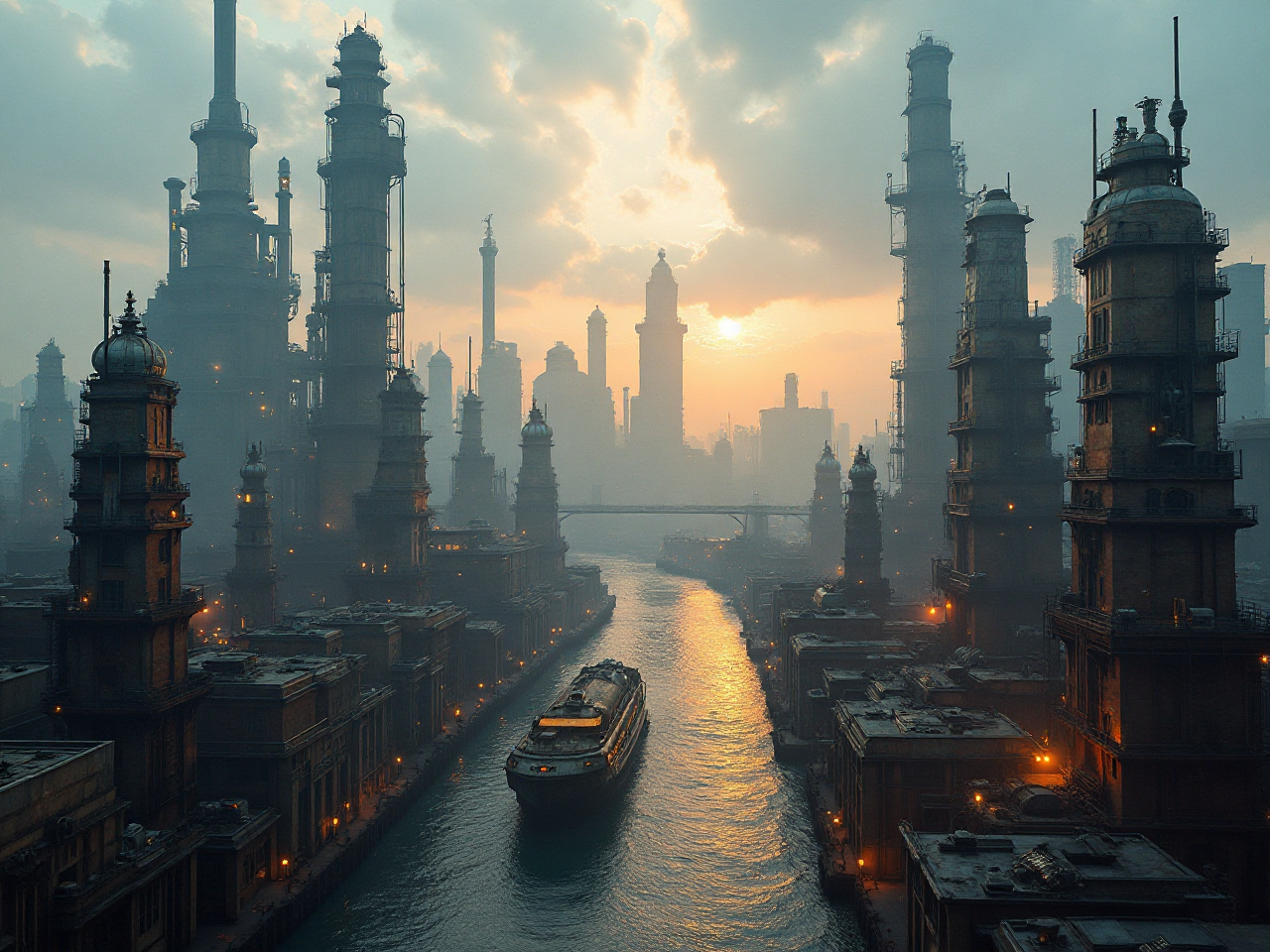 Steampunk City