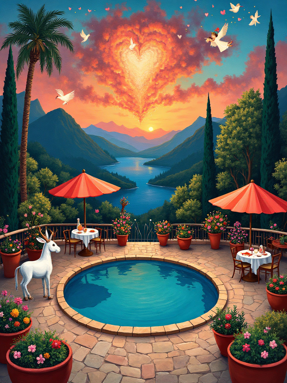 Charming Restaurant Scene