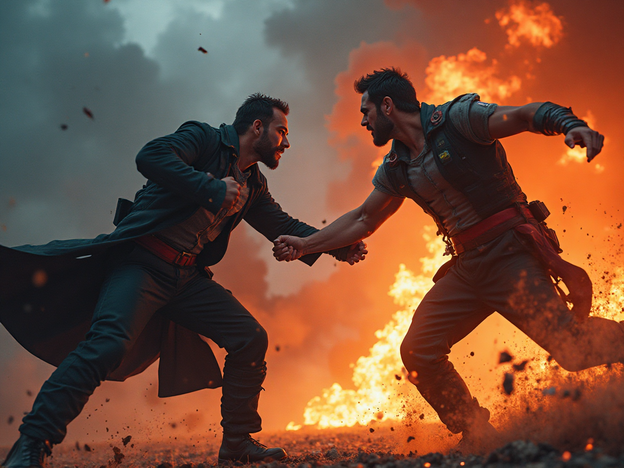 Heroic Confrontation Art