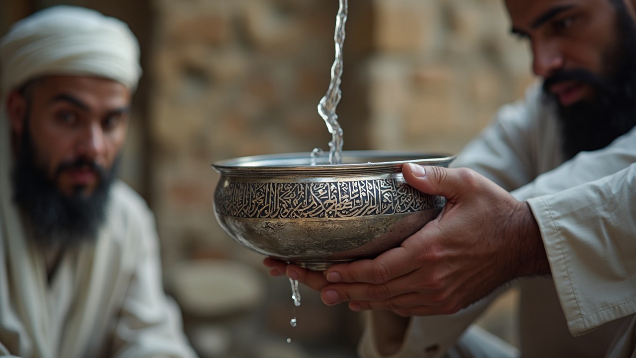 Silver Bowl Water