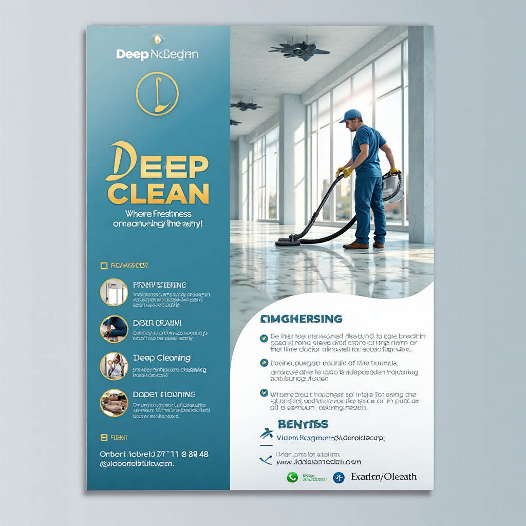 Deep Clean Flyer