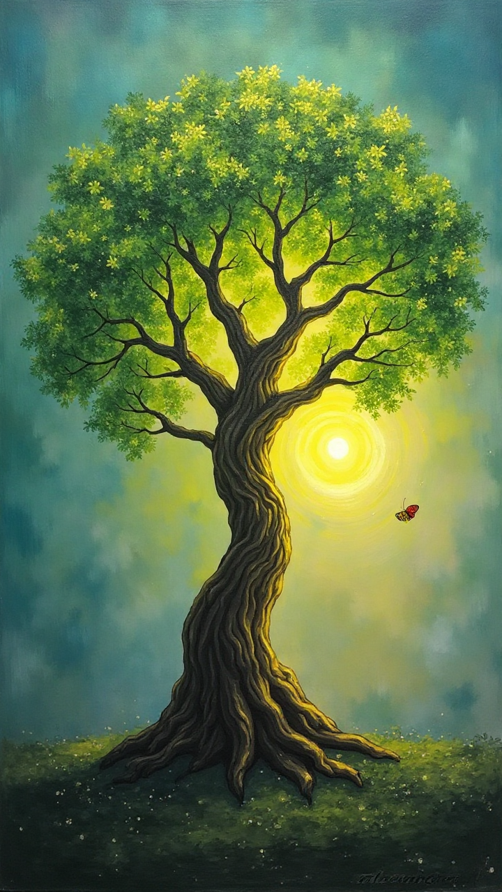 Hopeful Tree Artwork