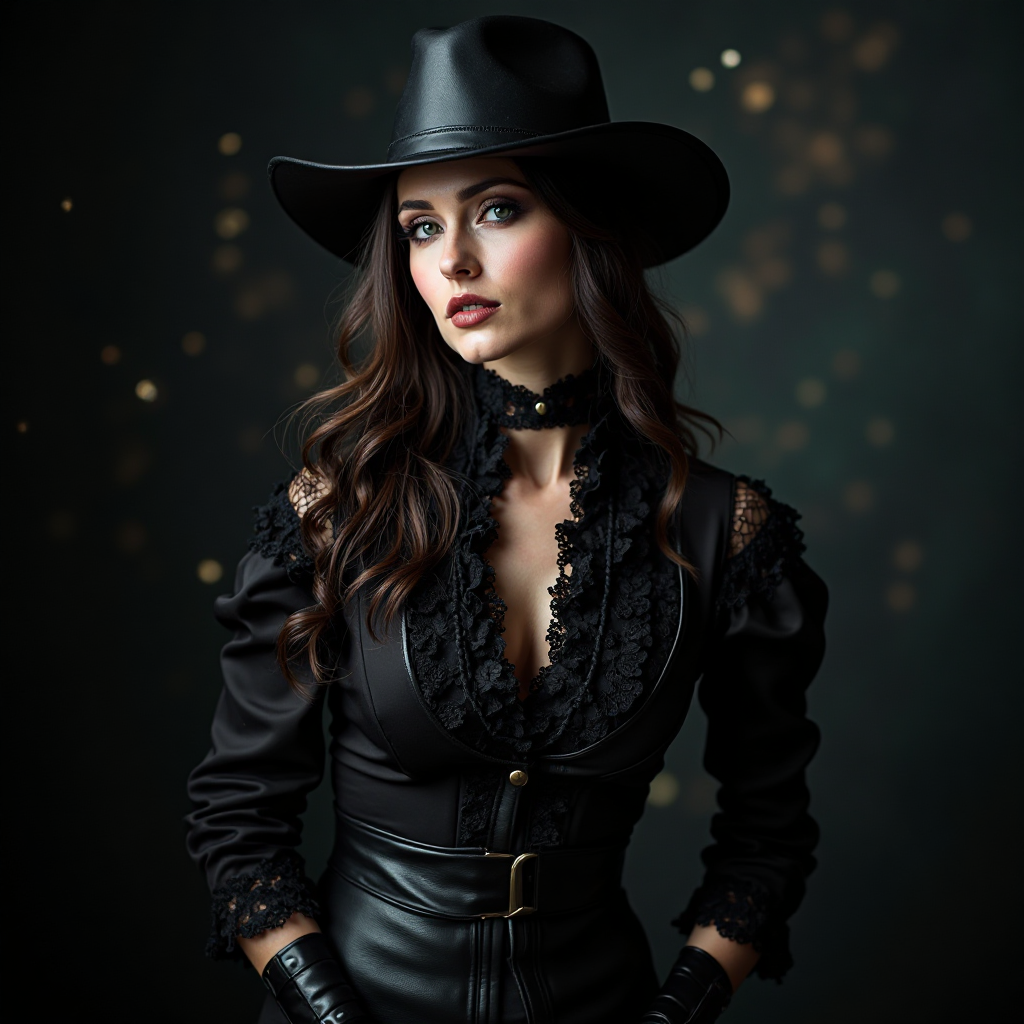 Elegant Cosplay Model