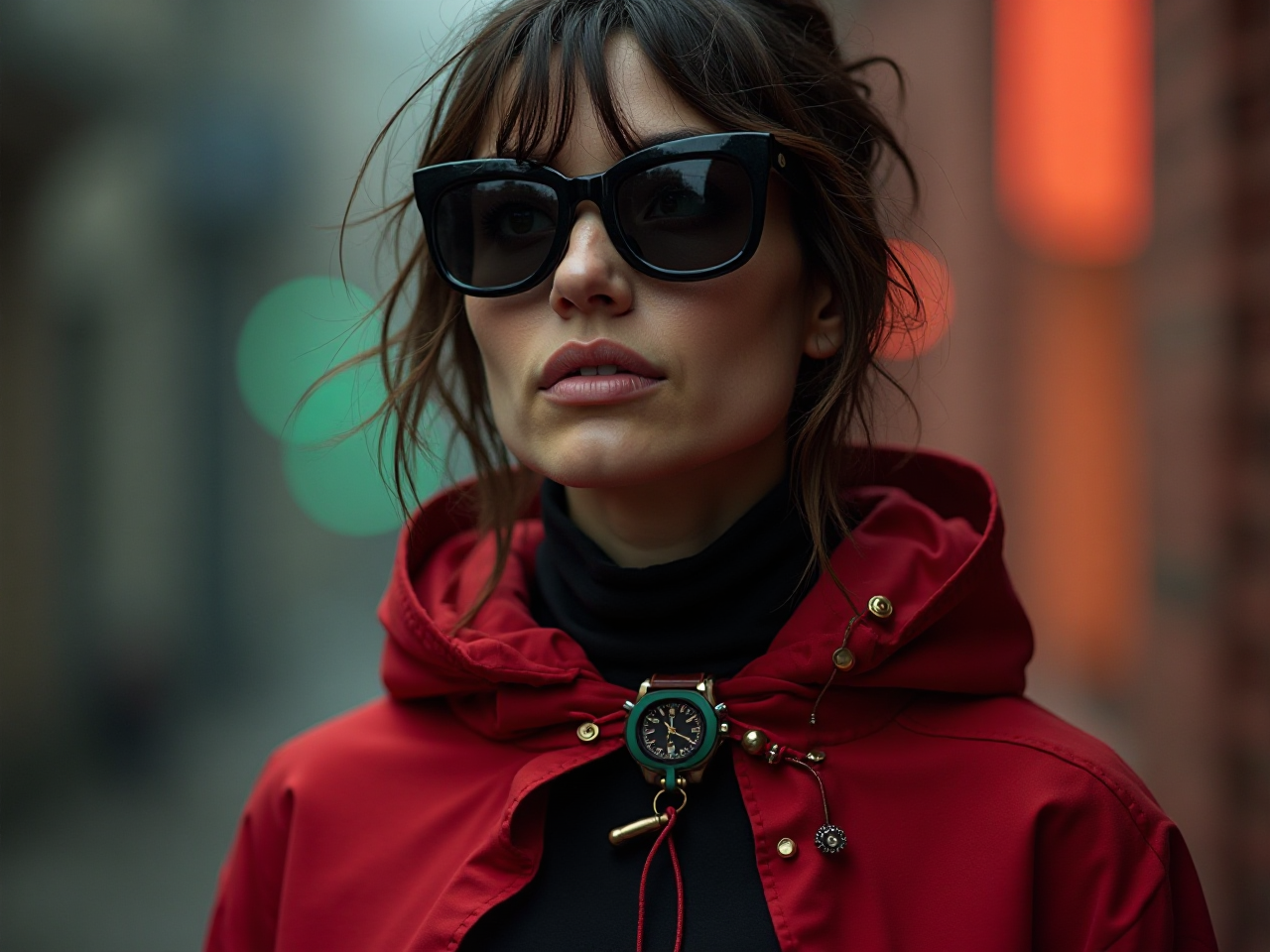 Red Masks and Sunglasses