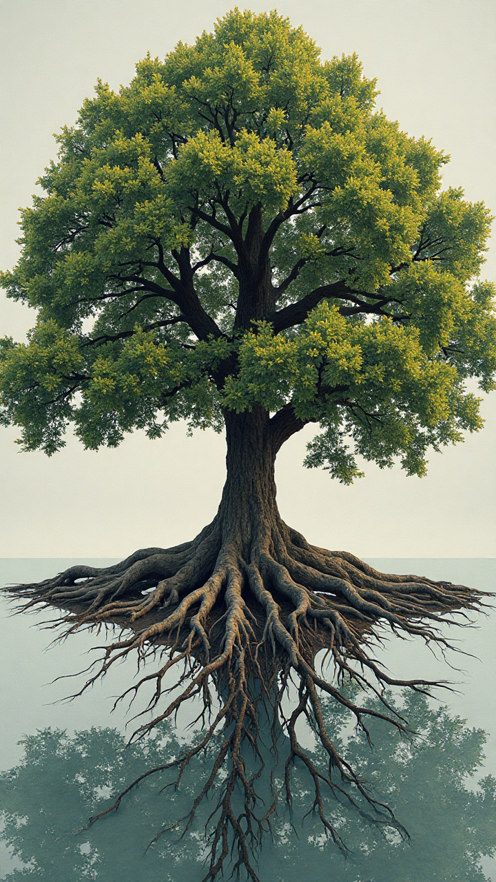 Oak Tree Symmetry
