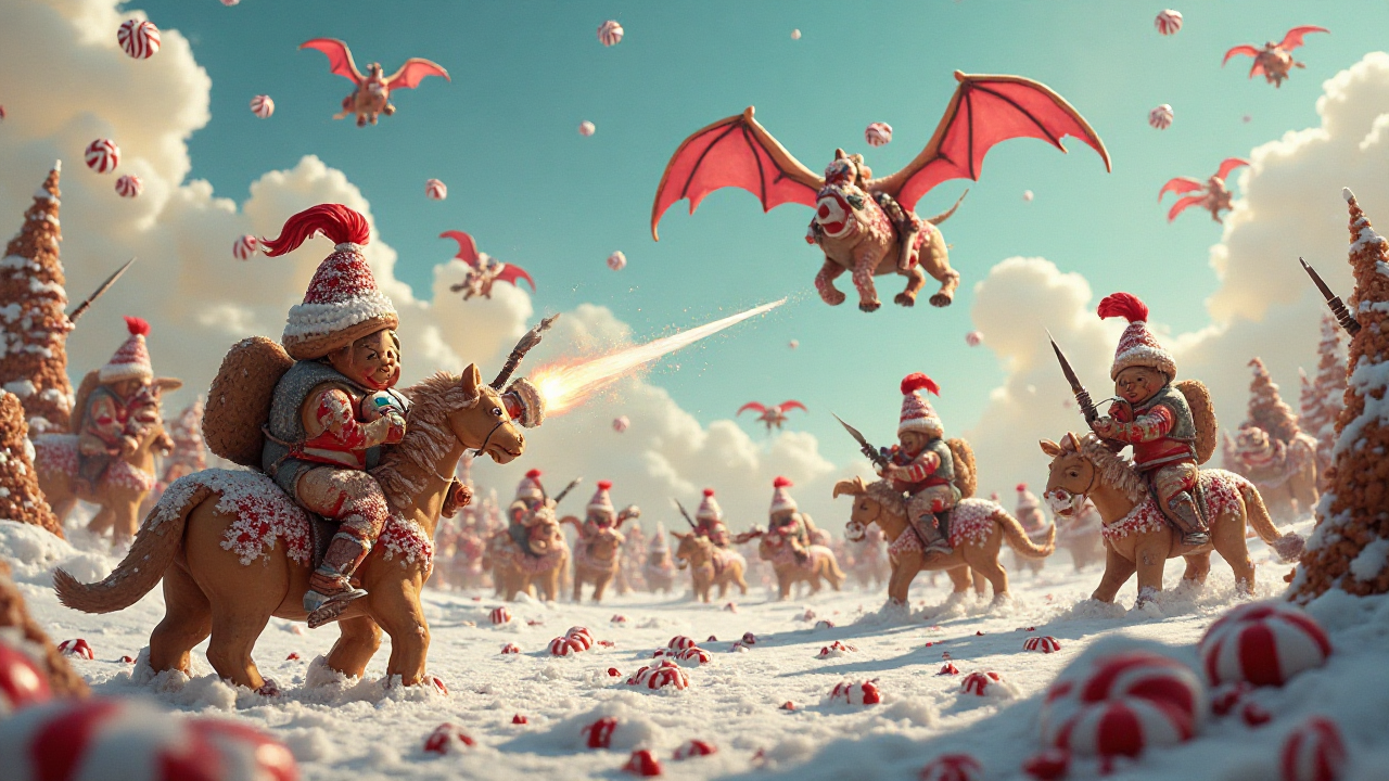 Gingerbread Warriors