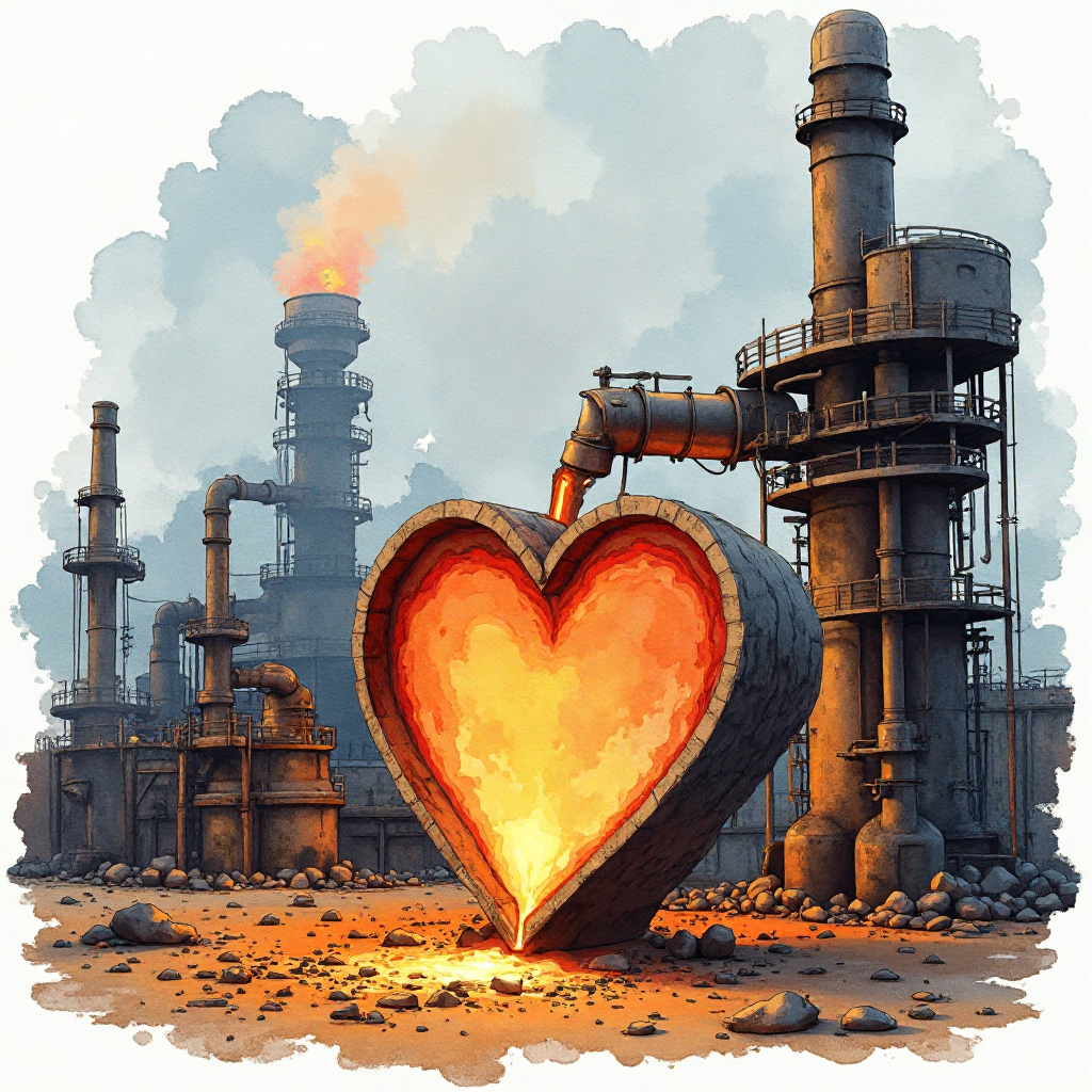 Steel Heart Art